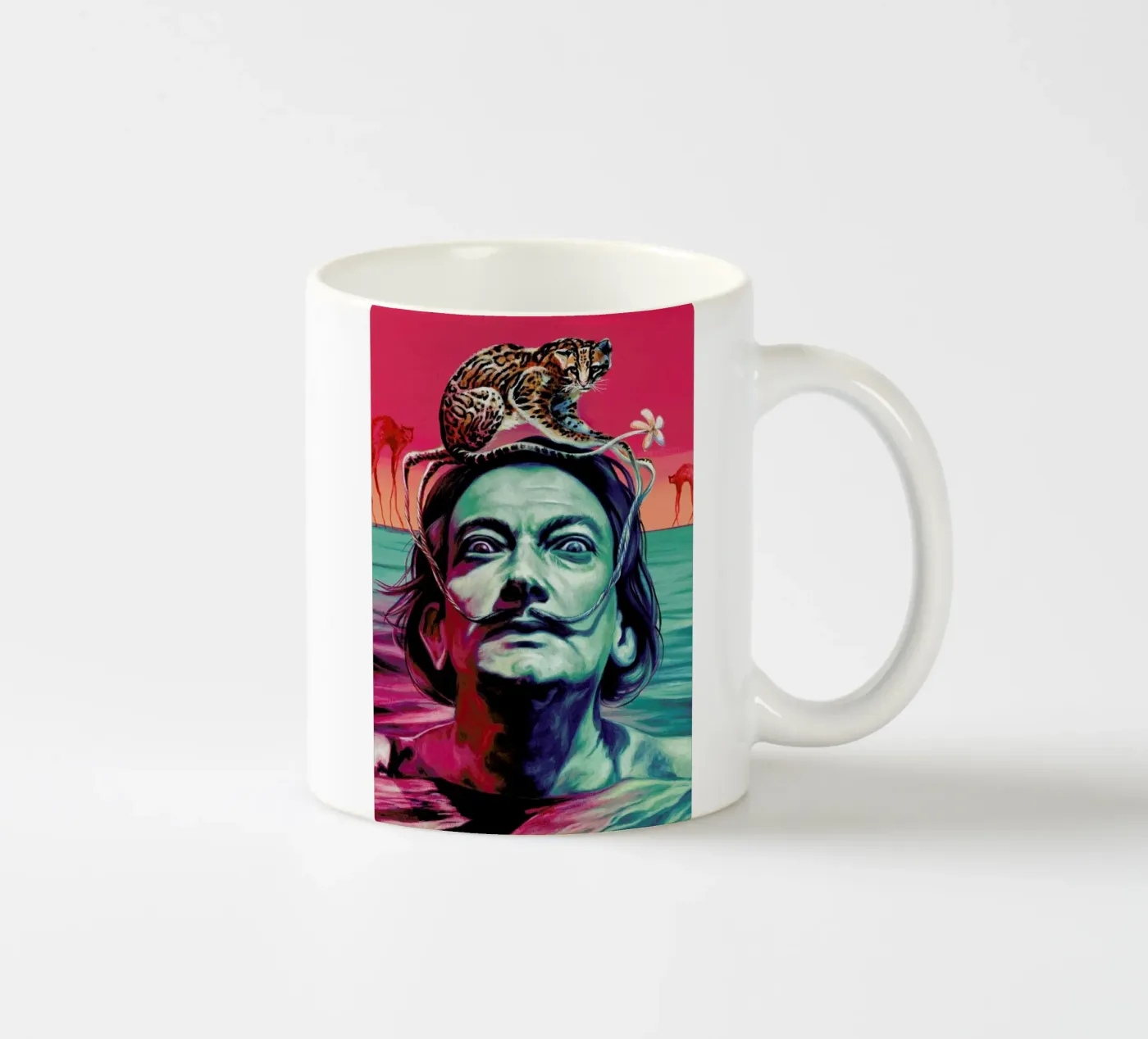 Dali ceramic mug by Jared Yamahata