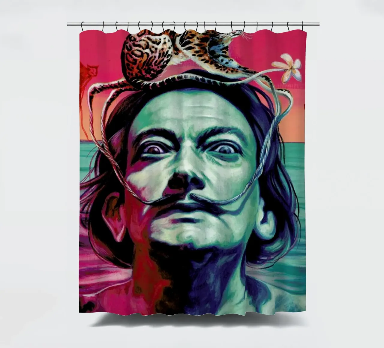 Dali Duschvorhang von Jared Yamahata