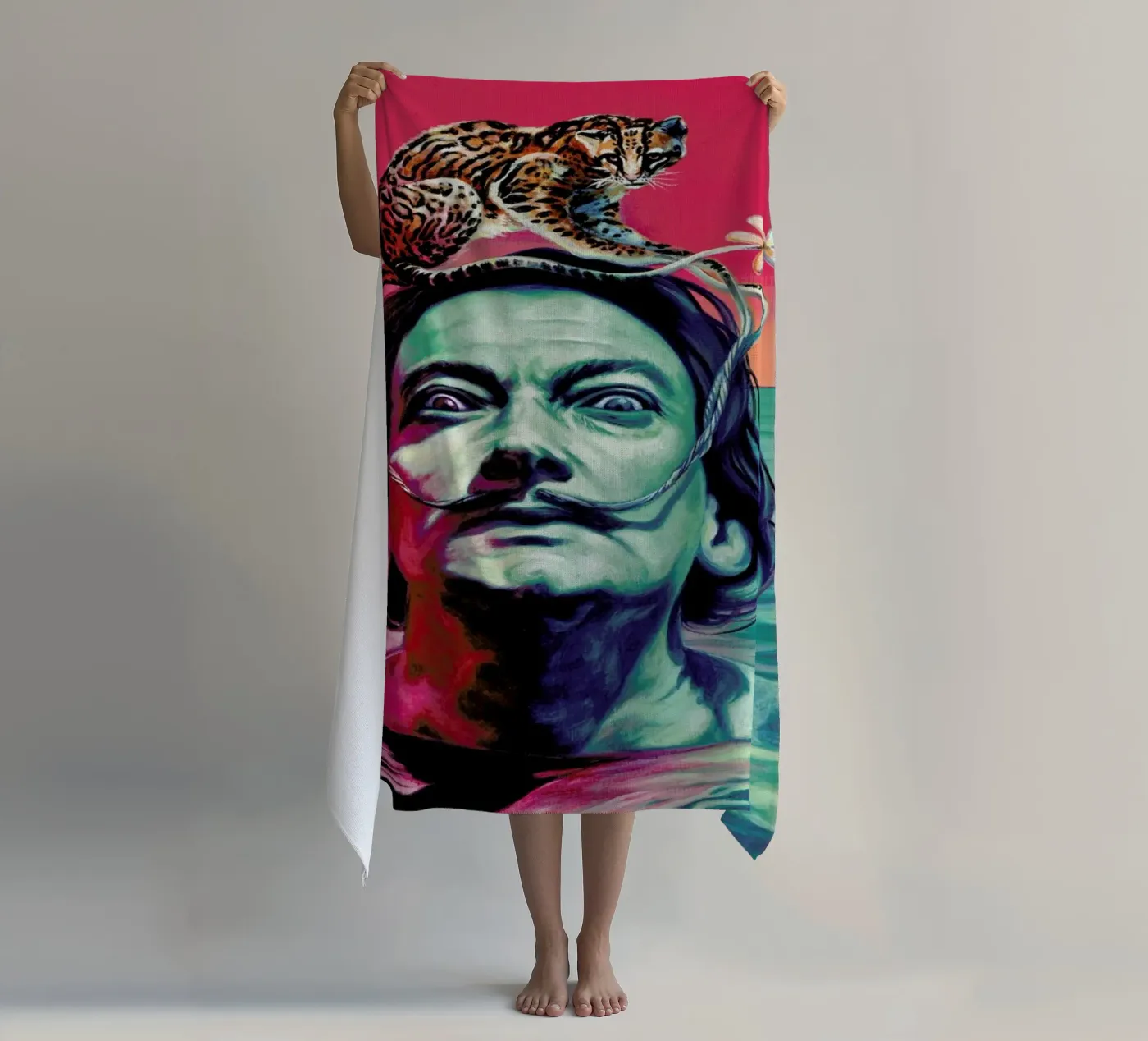 Dali beach towel by Jared Yamahata