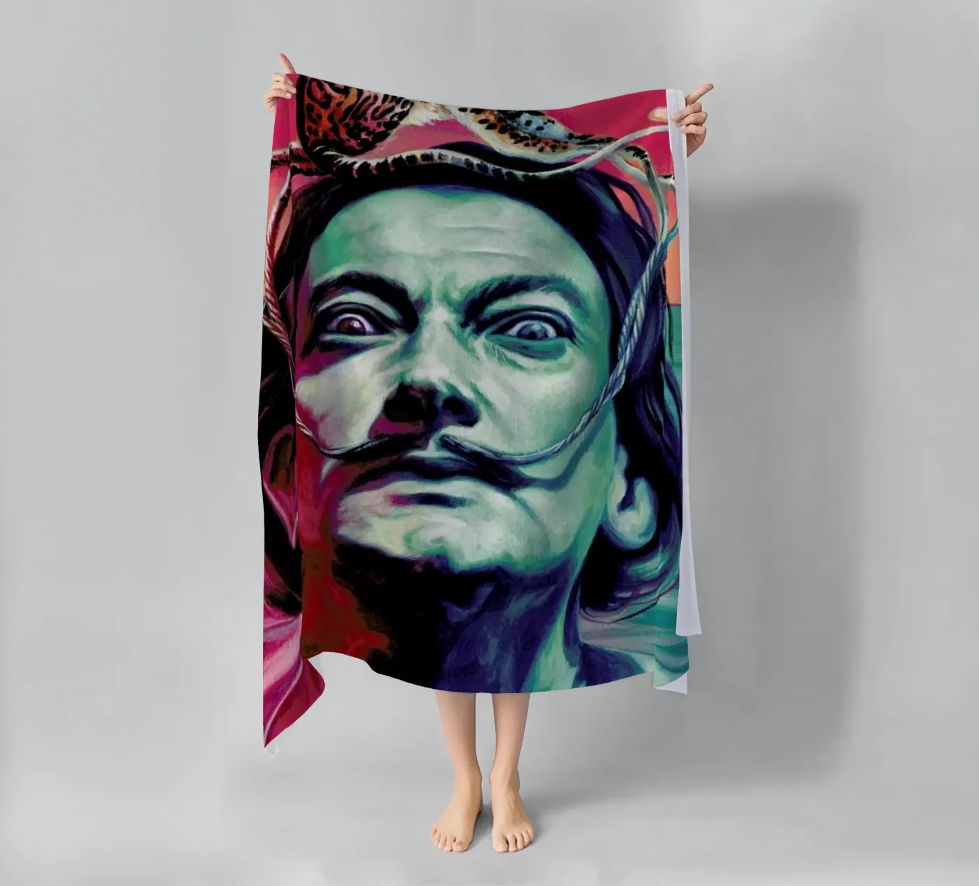 Dali beach towel by Jared Yamahata