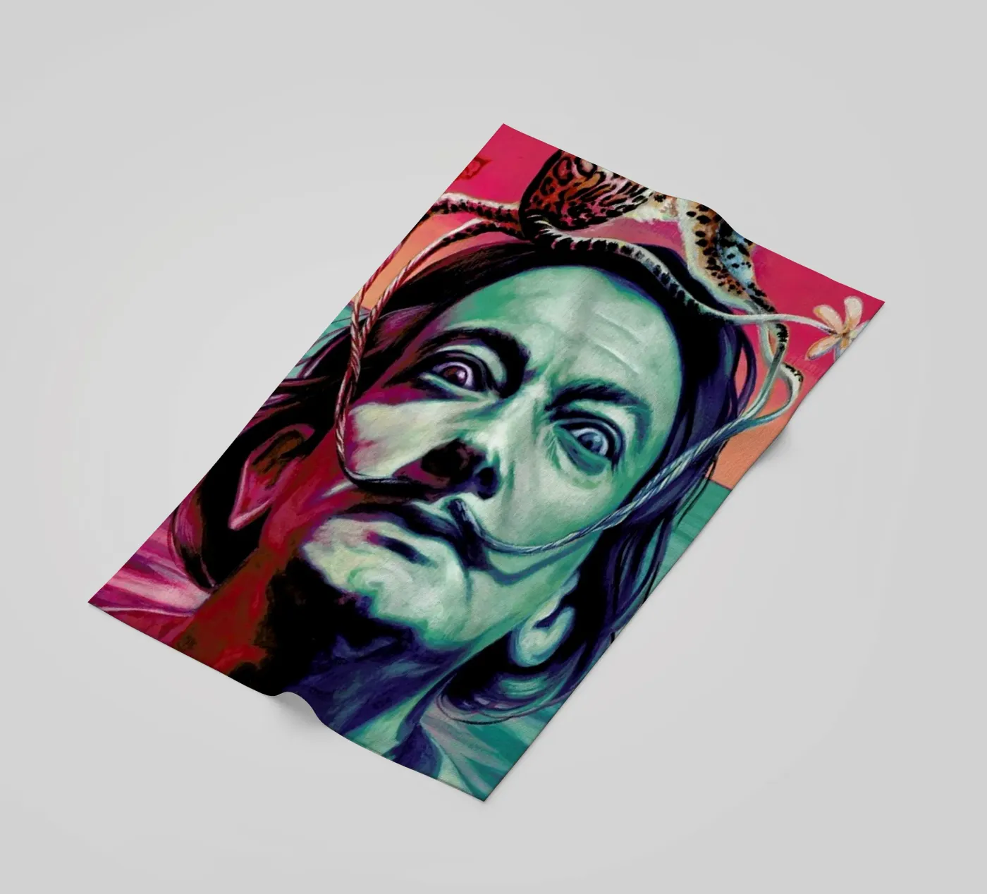 Dali beach towel by Jared Yamahata
