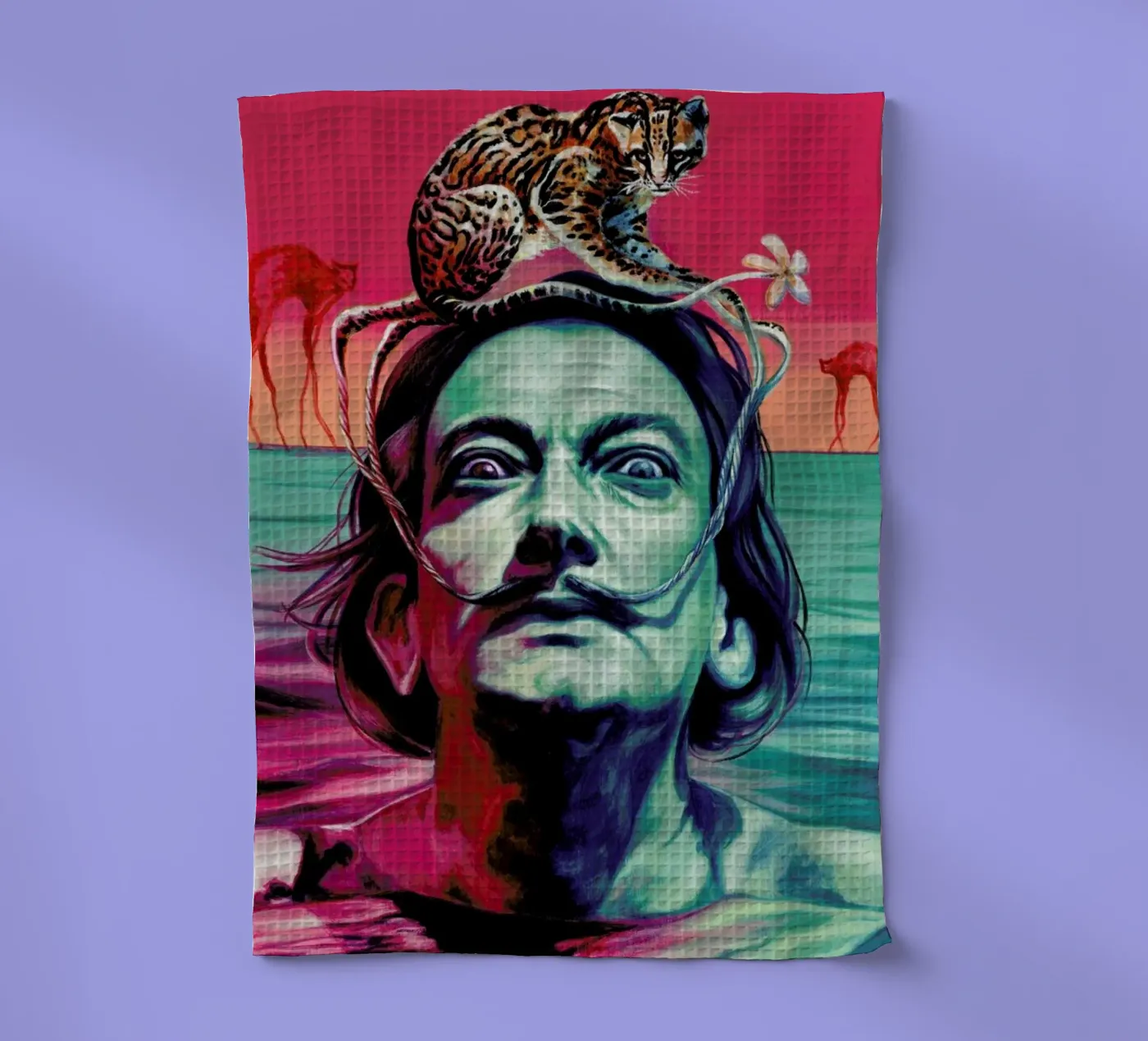 Dali Geschirrtuch von Jared Yamahata