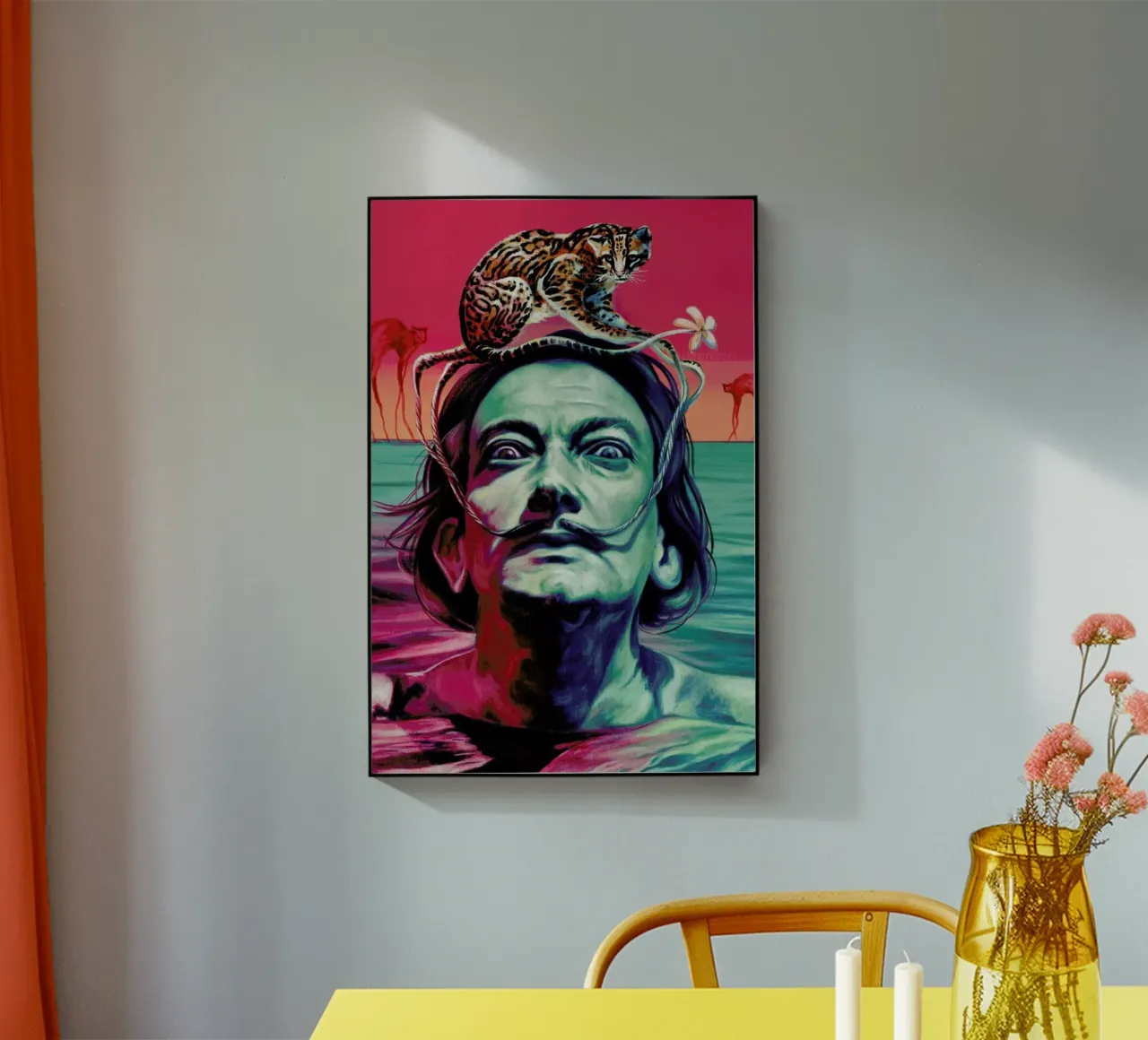 Dali acrylic glass by Jared Yamahata