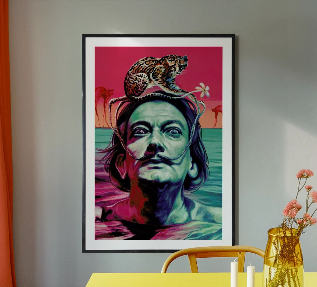 Dali poster de Jared Yamahata