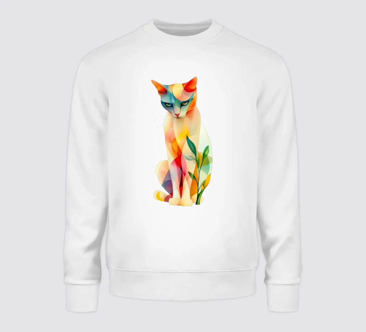 Cat sweatshirt by Art Unleashed