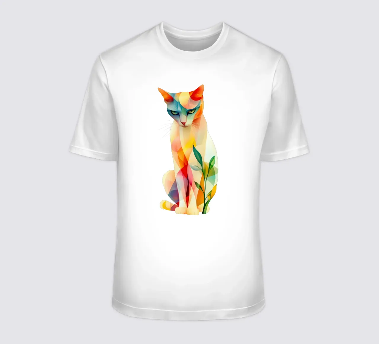 Cat t-shirt da Art Unleashed