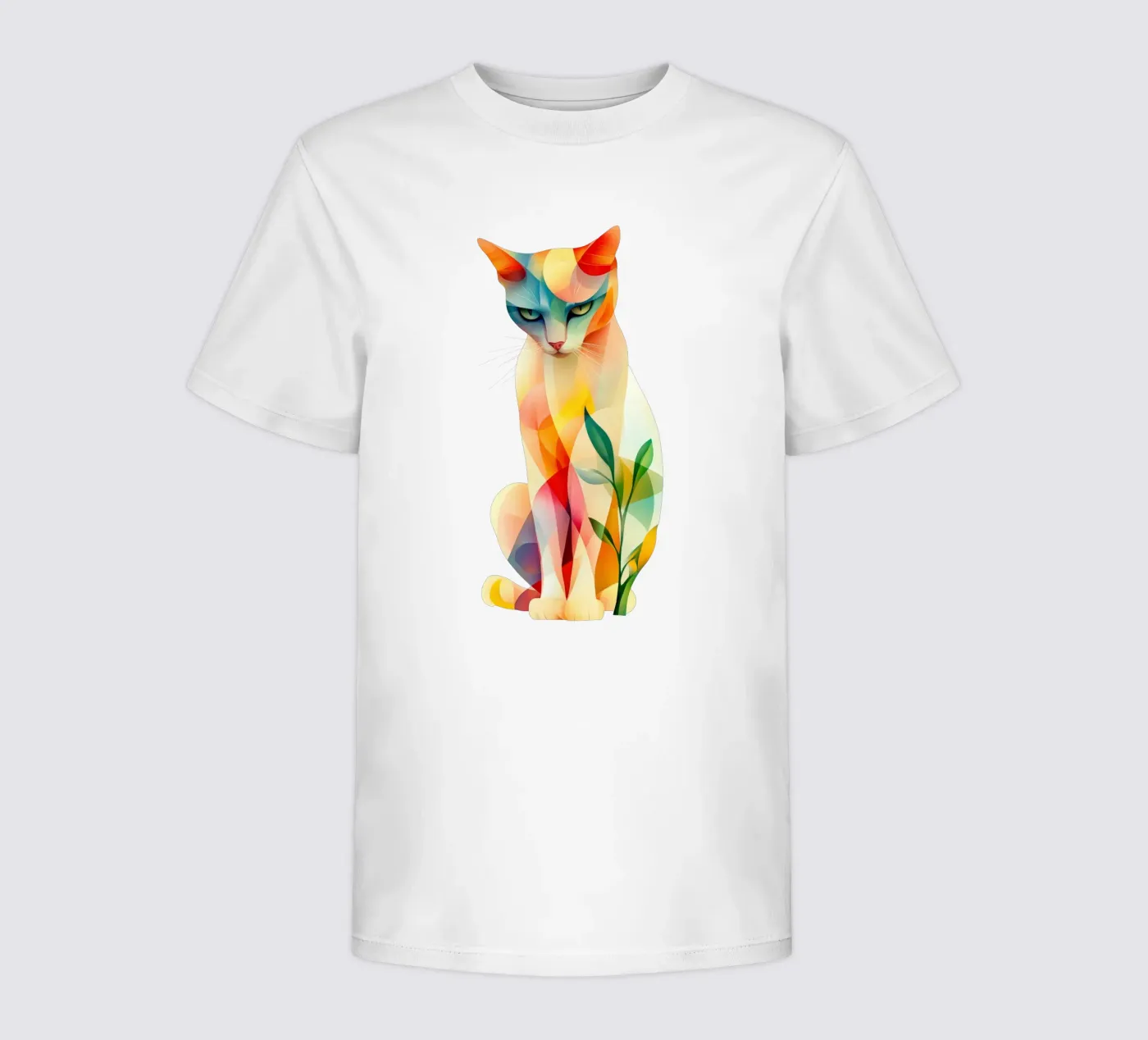 Cat kinder t-shirt van Art Unleashed