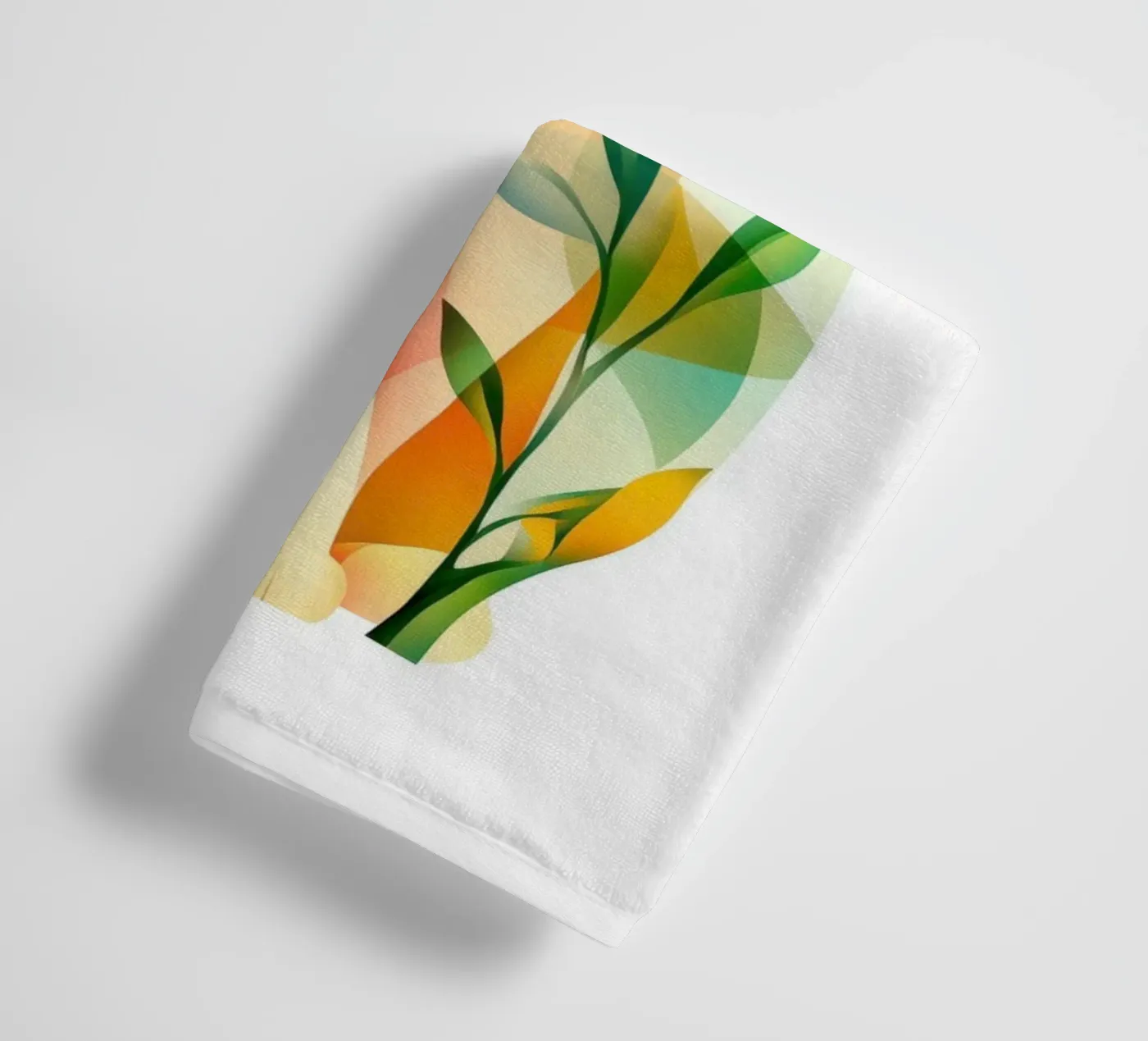 Cat badhanddoek van Art Unleashed