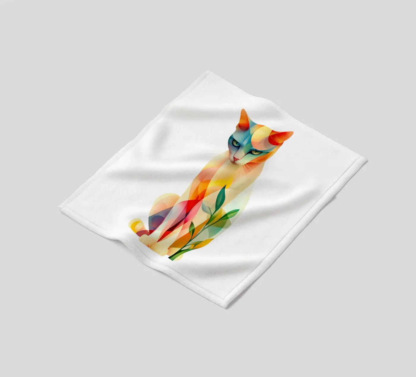 Cat fleecedeken van Art Unleashed