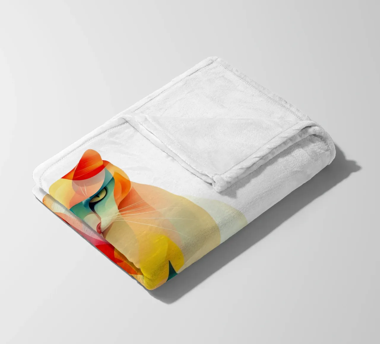 Cat Fleecedecke von Art Unleashed