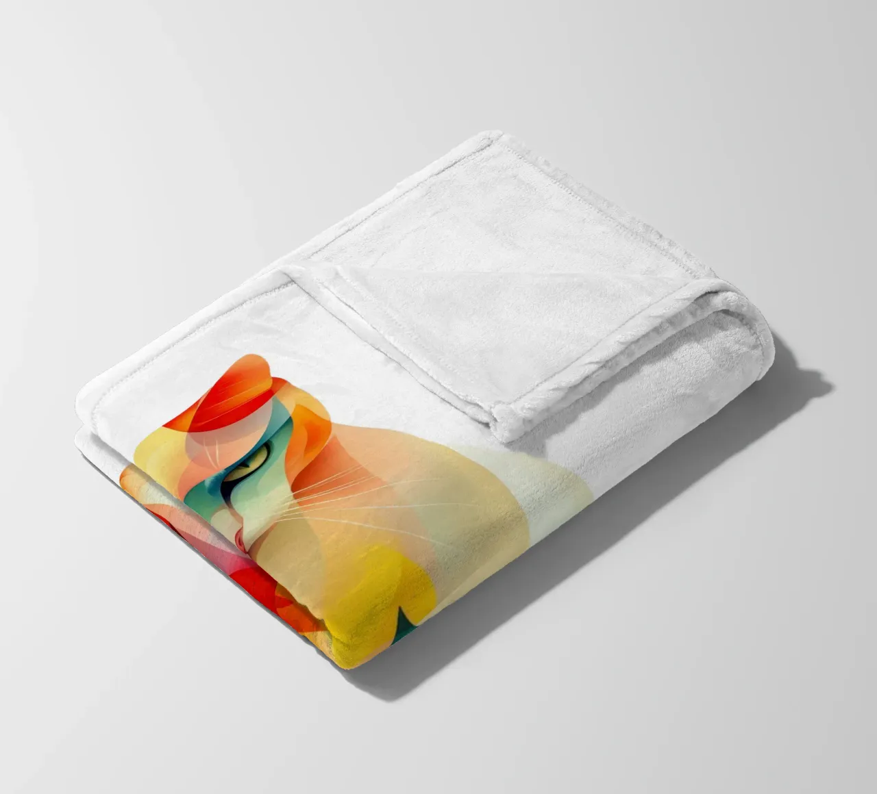 Cat Fleecedecke von Art Unleashed