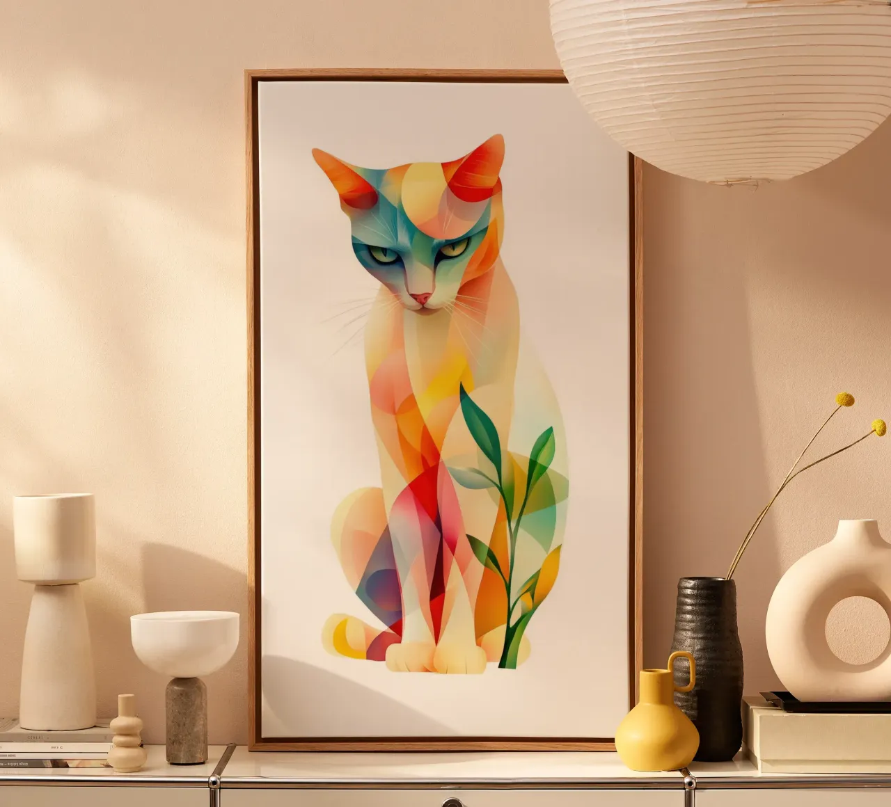 Cat tela da Art Unleashed