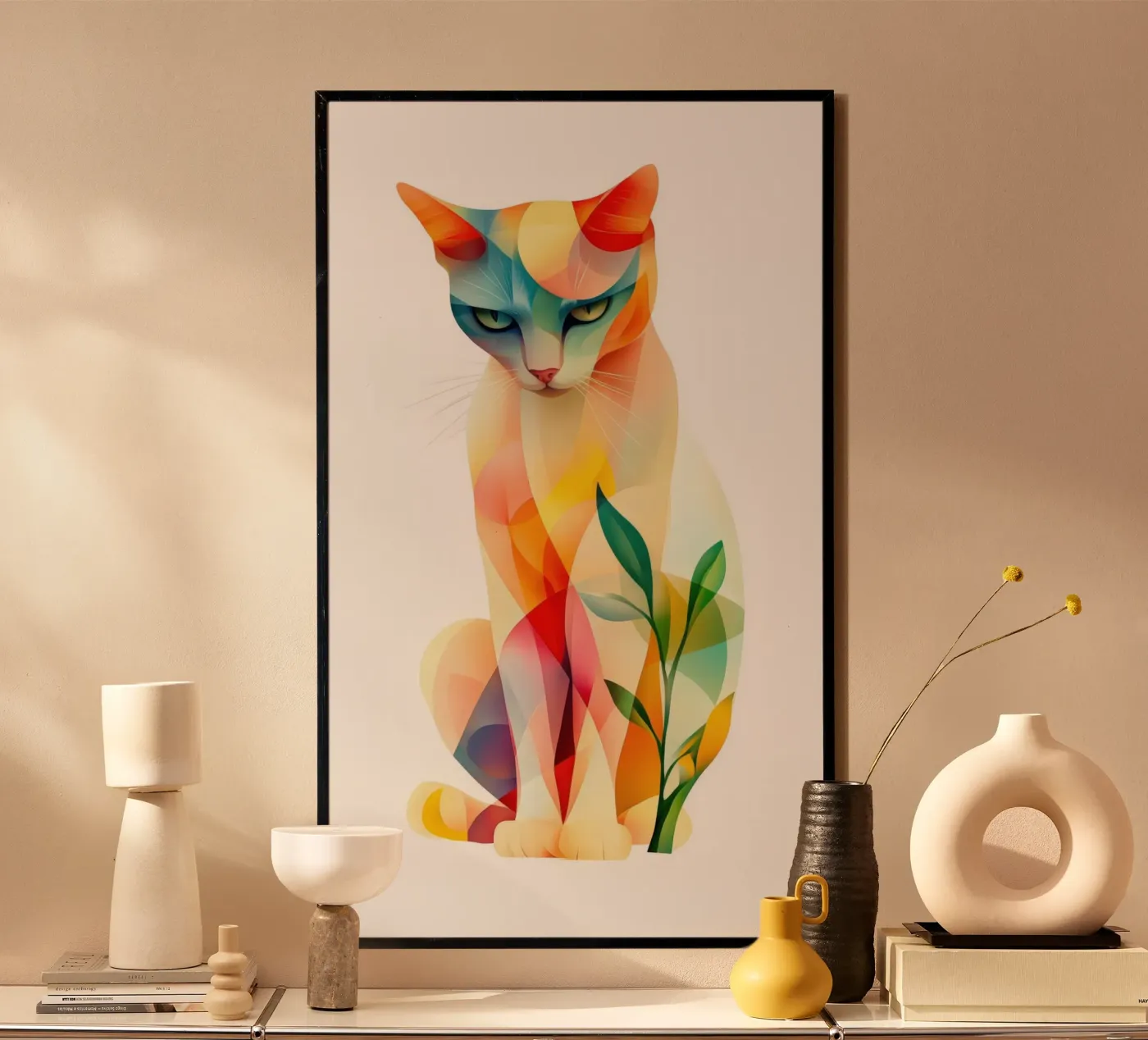 Cat poster van Art Unleashed