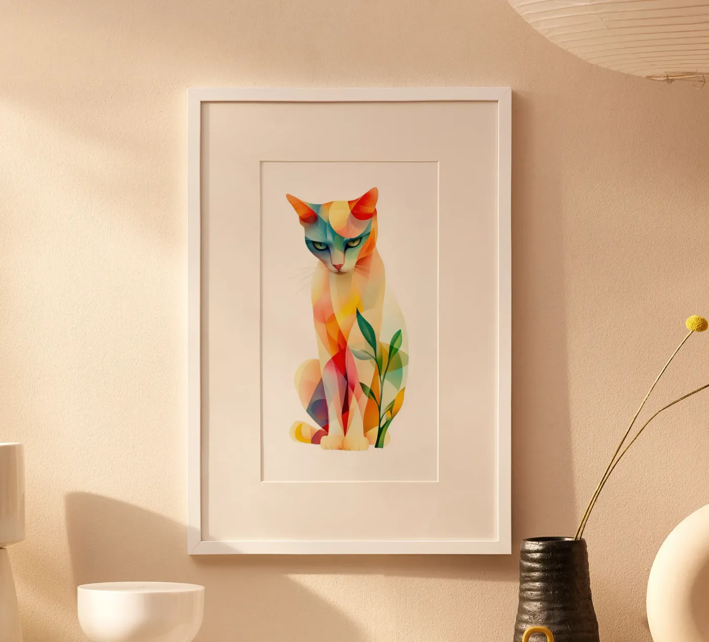 Cat poster van Art Unleashed