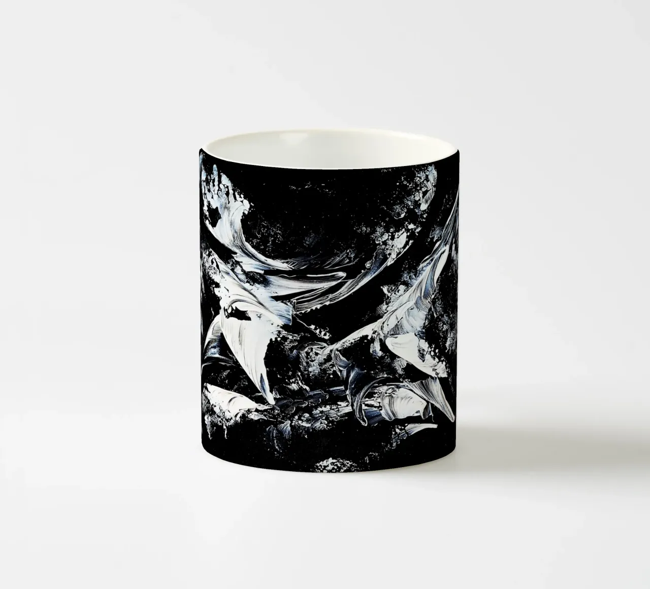 IDEAL GIFT 117 tazza in ceramica da Thierry Vobmann Abstract painting