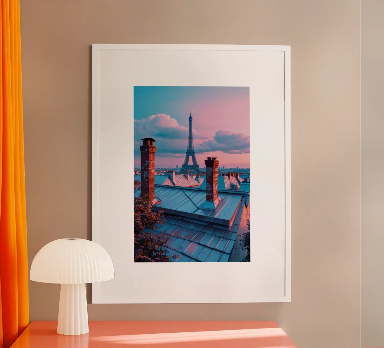 Chimney Tops and Eiffel Views poster da AlbertKlee