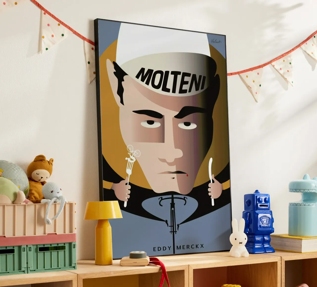 Merckx Alu-Dibond von Michael Valenti