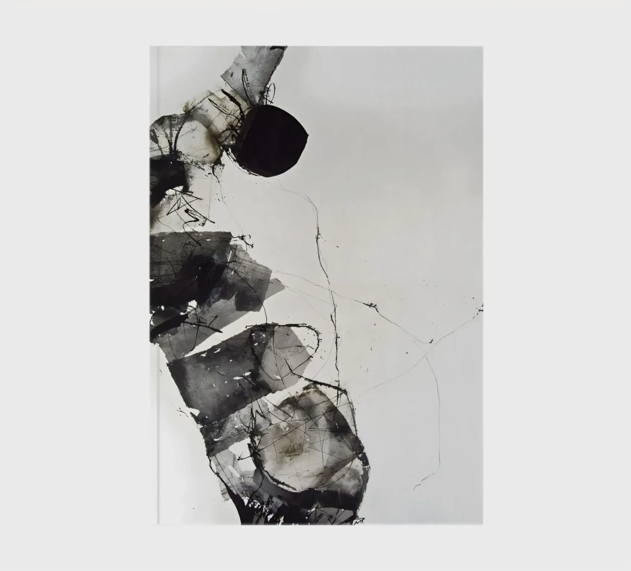 The art of darkness: structure and depth notebook by Kunst und Kontrast