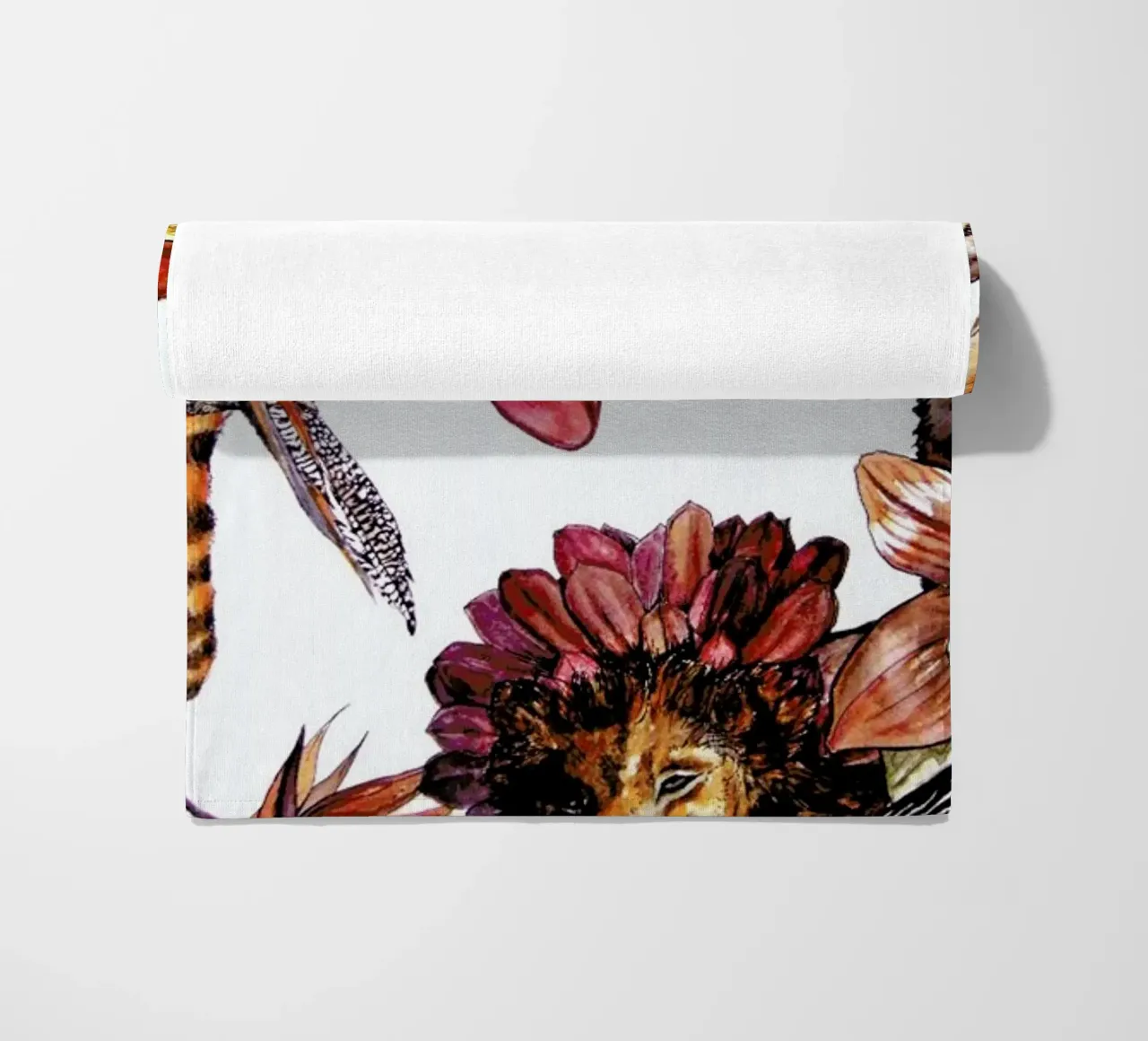Similarities beach towel by Laura O'Connor