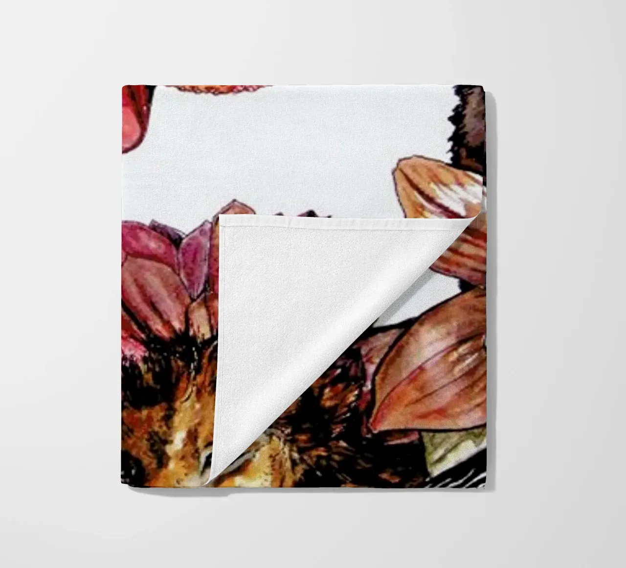 Similarities beach towel by Laura O'Connor