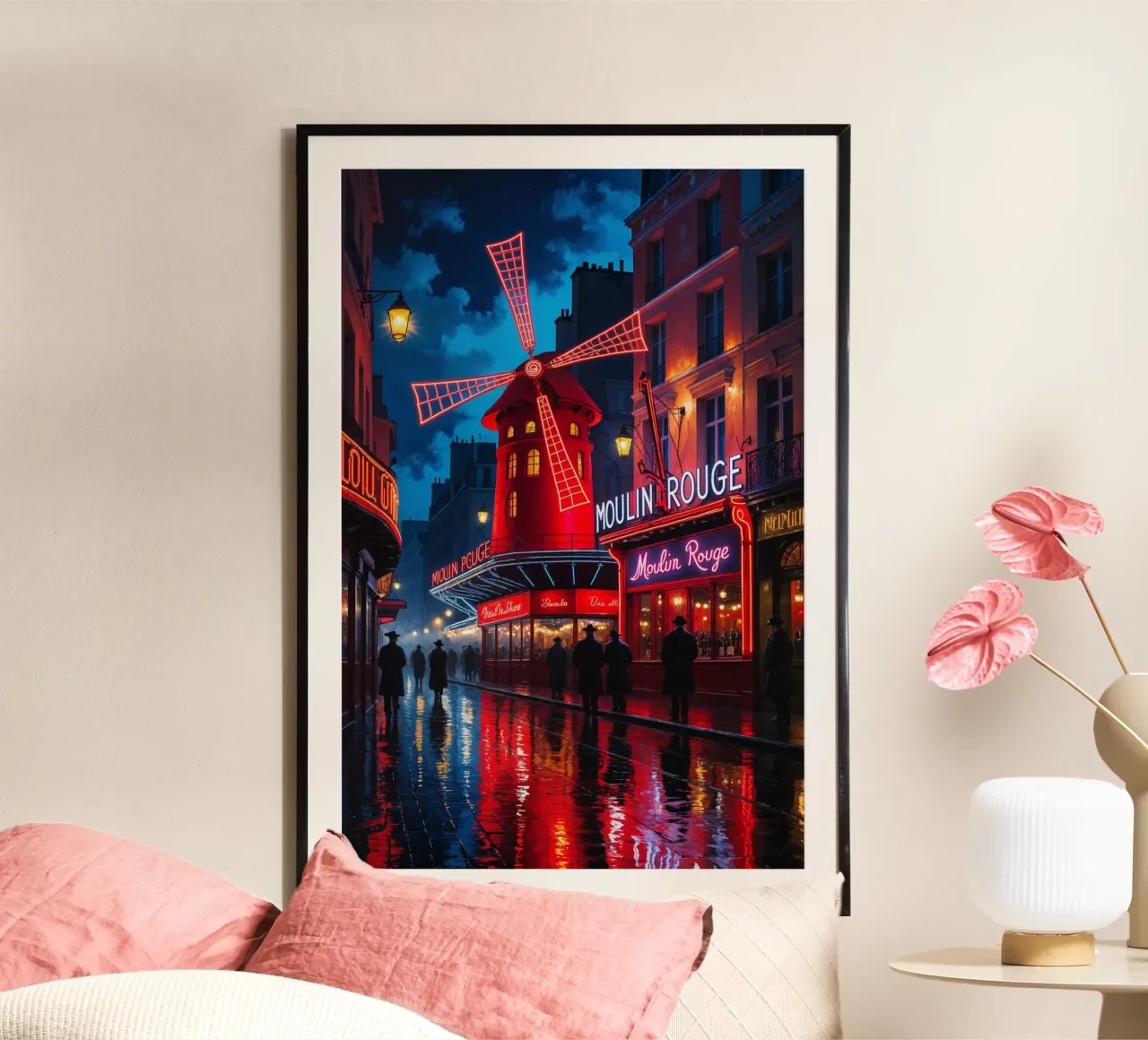 Moulin Rouge and Parisian Elegance carta hahnemühle da AlbertKlee