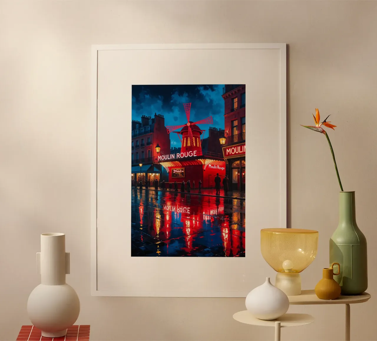 Vivid Reflections of Moulin Rouge poster da AlbertKlee