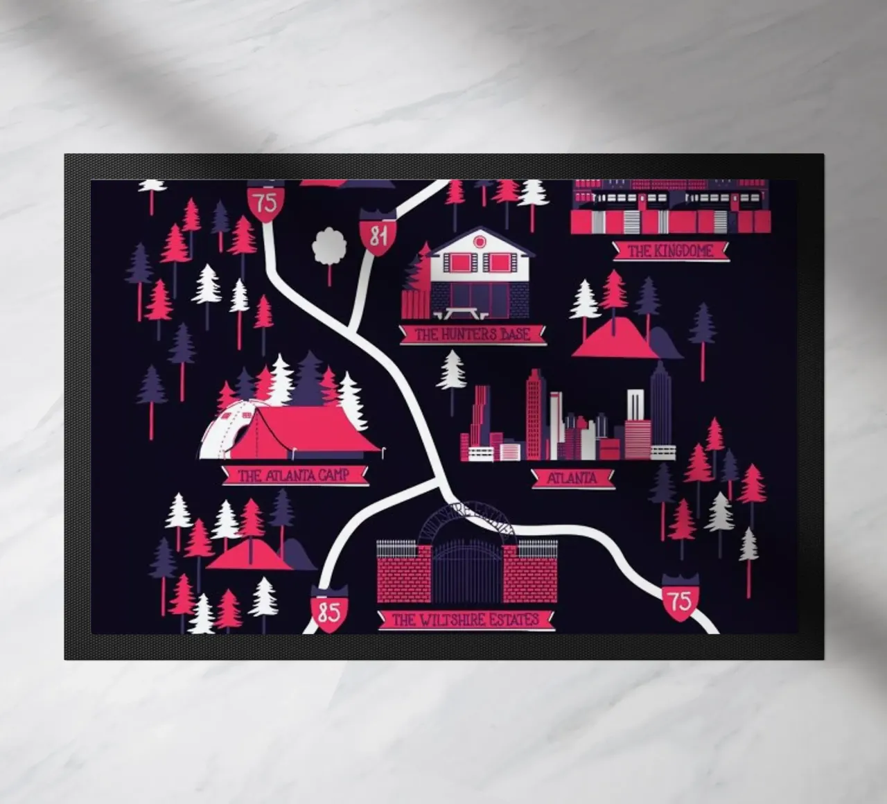 The Walking Dead map zerbino da Róbert Farkas