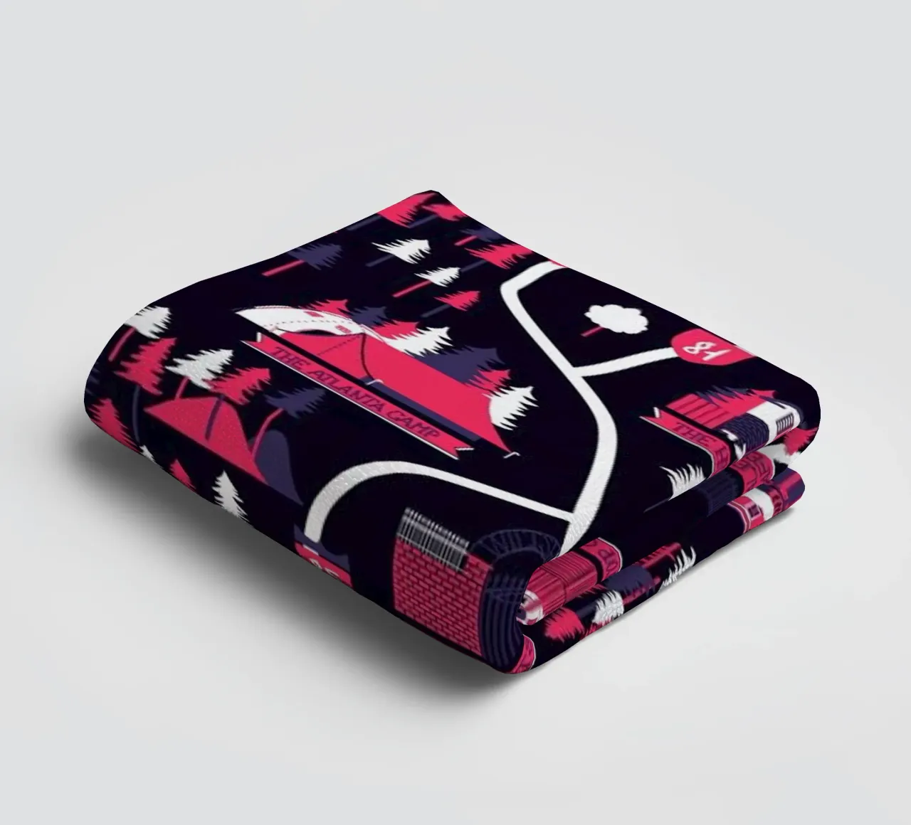 The Walking Dead map asciugamano da bagno da Róbert Farkas