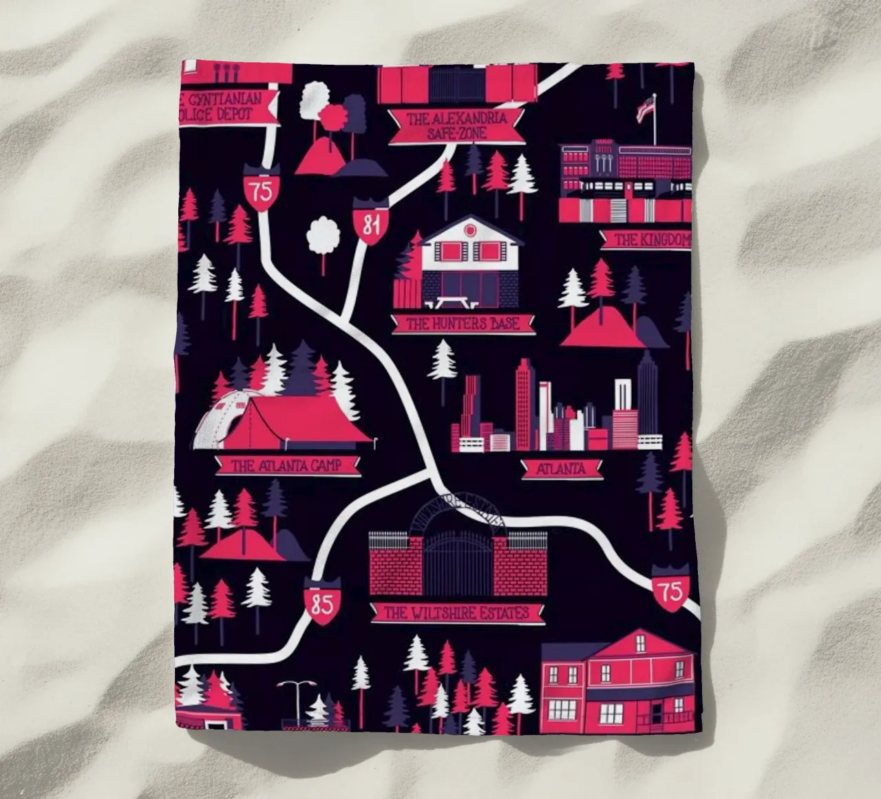 The Walking Dead map telo mare da Róbert Farkas