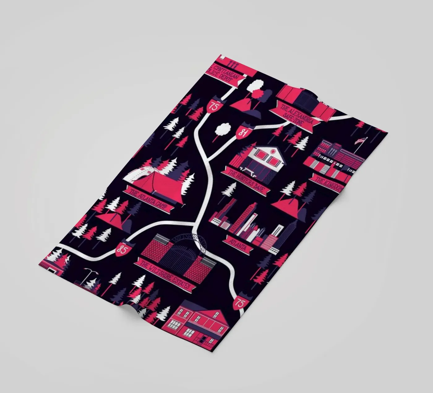 The Walking Dead map telo mare da Róbert Farkas