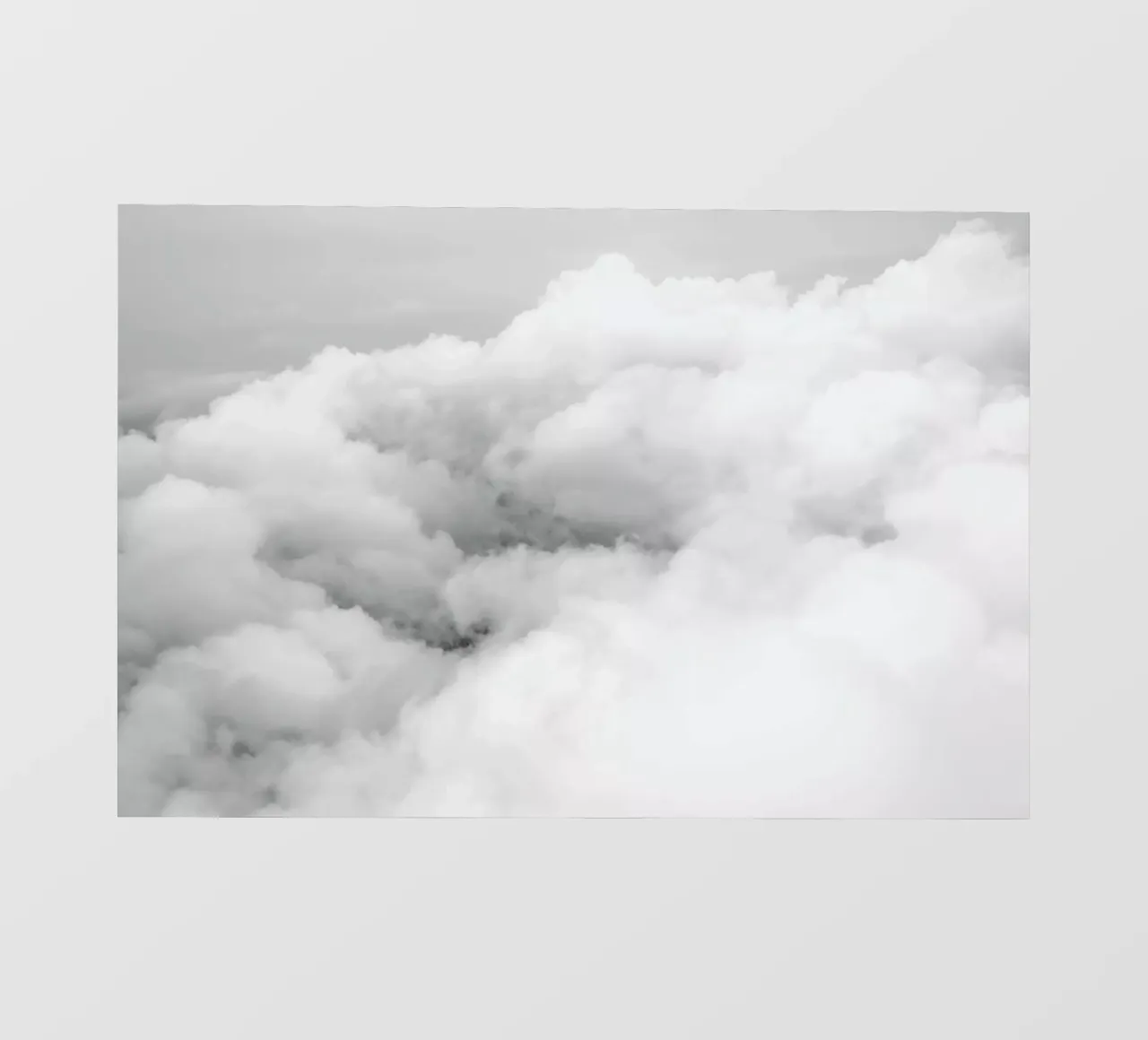 Above the Clouds telo in pvc da Chris Abatzis