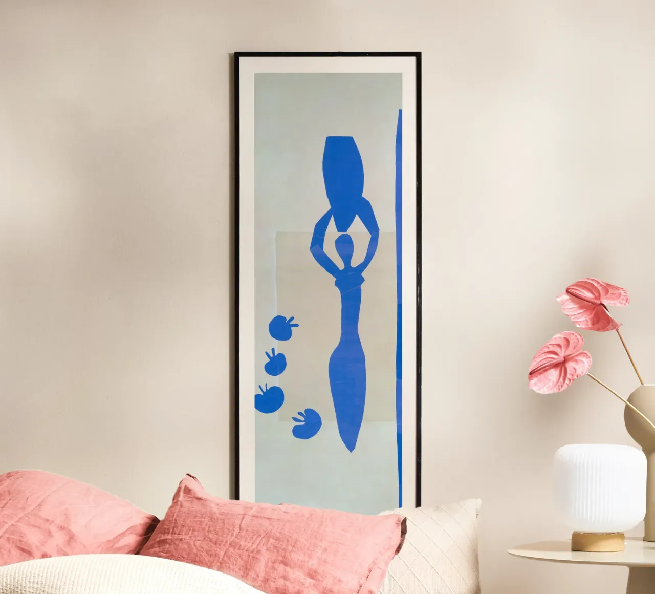 Henri Matisse - Mujer con ánfora y granadas poster con marco de plástico de ARTOTHEK