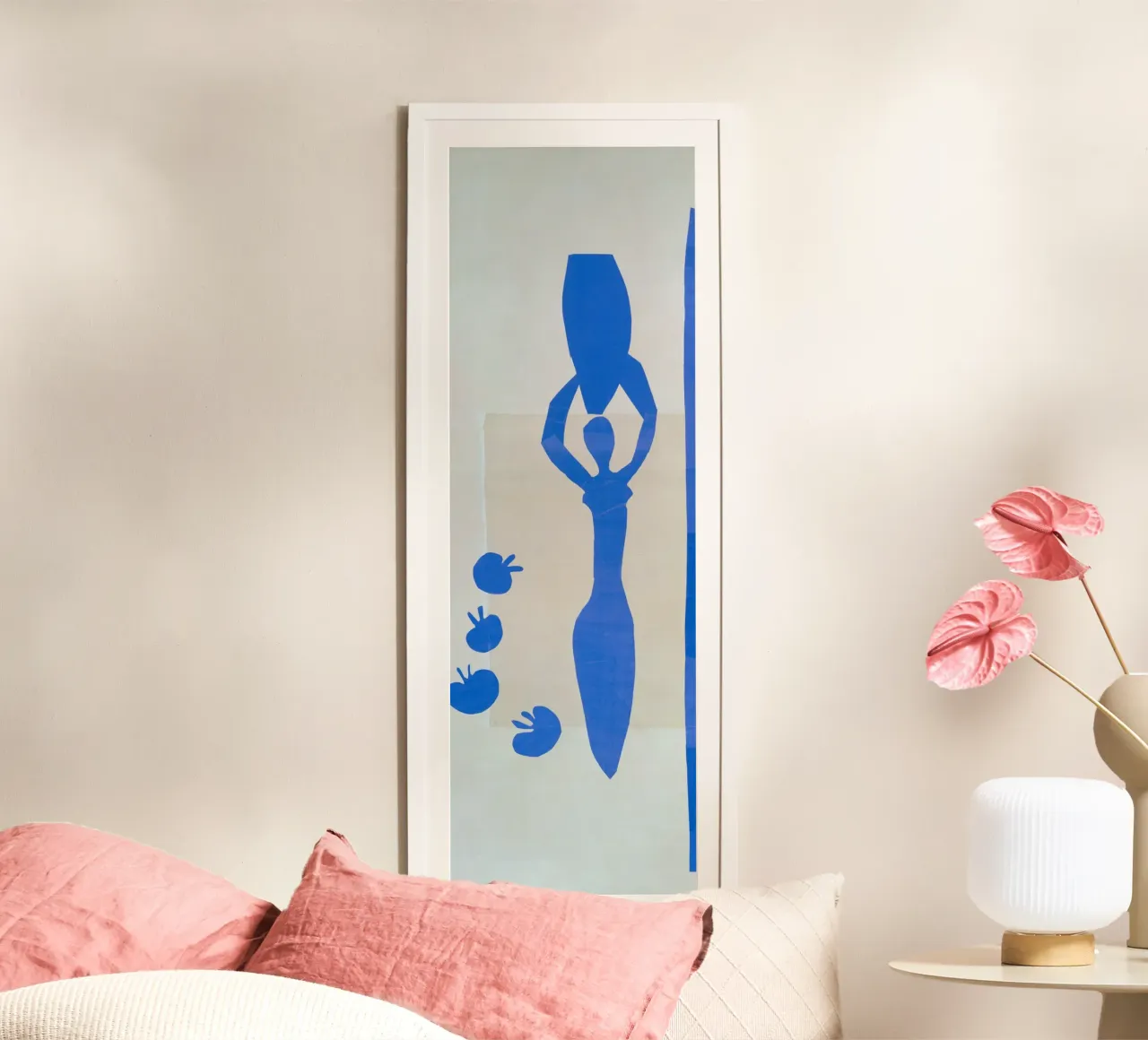 Henri Matisse - Mujer con ánfora y granadas poster con marco de plástico de ARTOTHEK