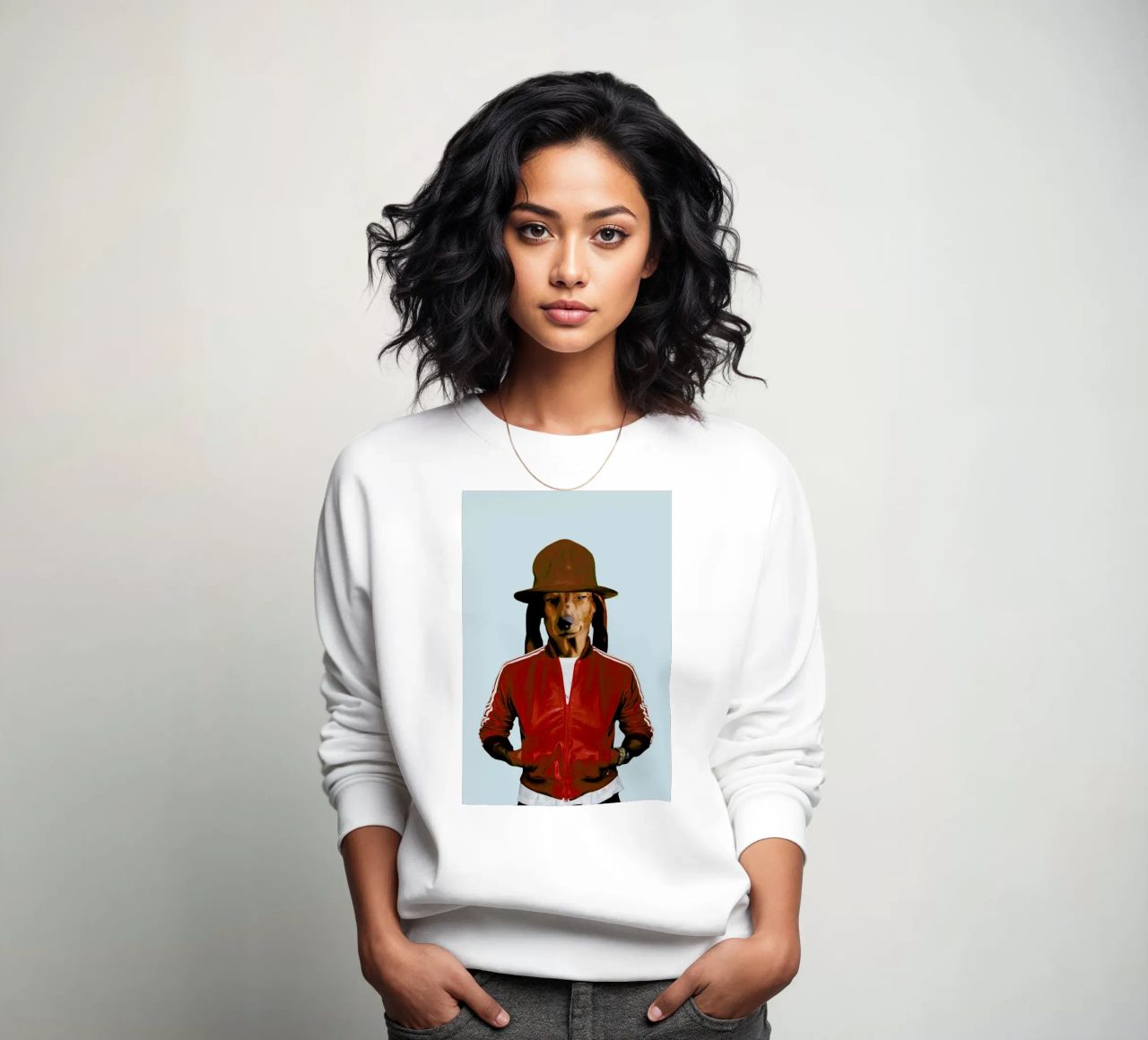 Mr Williams sudadera de Mrs. Pepper's Designs
