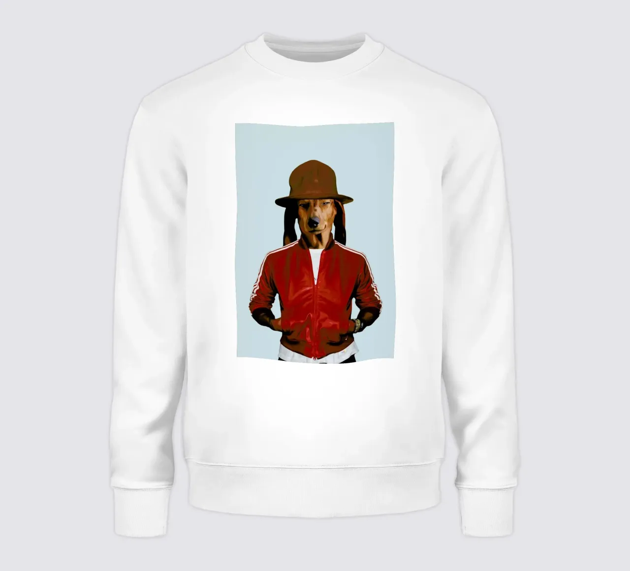 Mr Williams sweatshirt van Mrs. Pepper's Designs