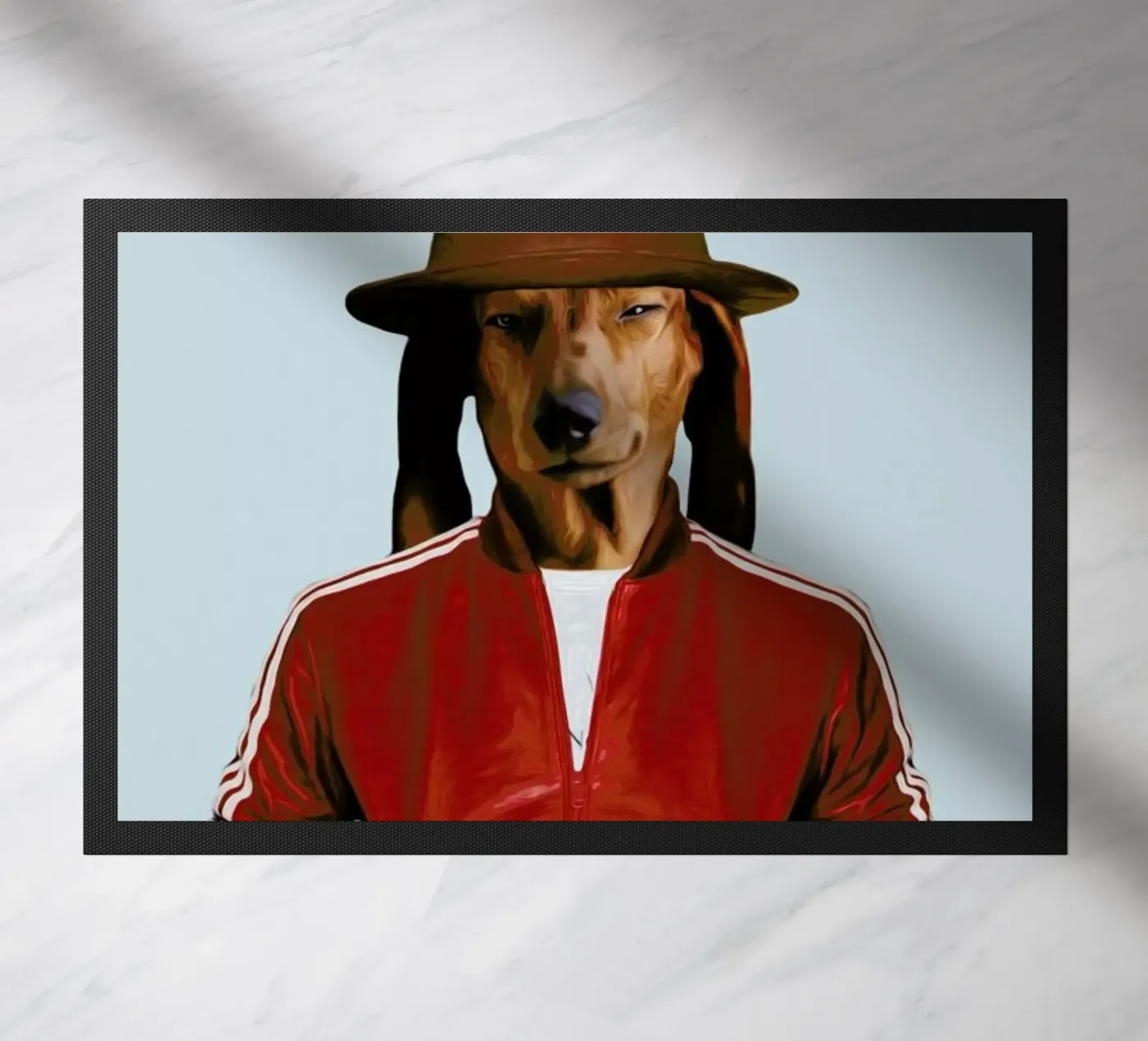 Mr Williams deurmat van Mrs. Pepper's Designs