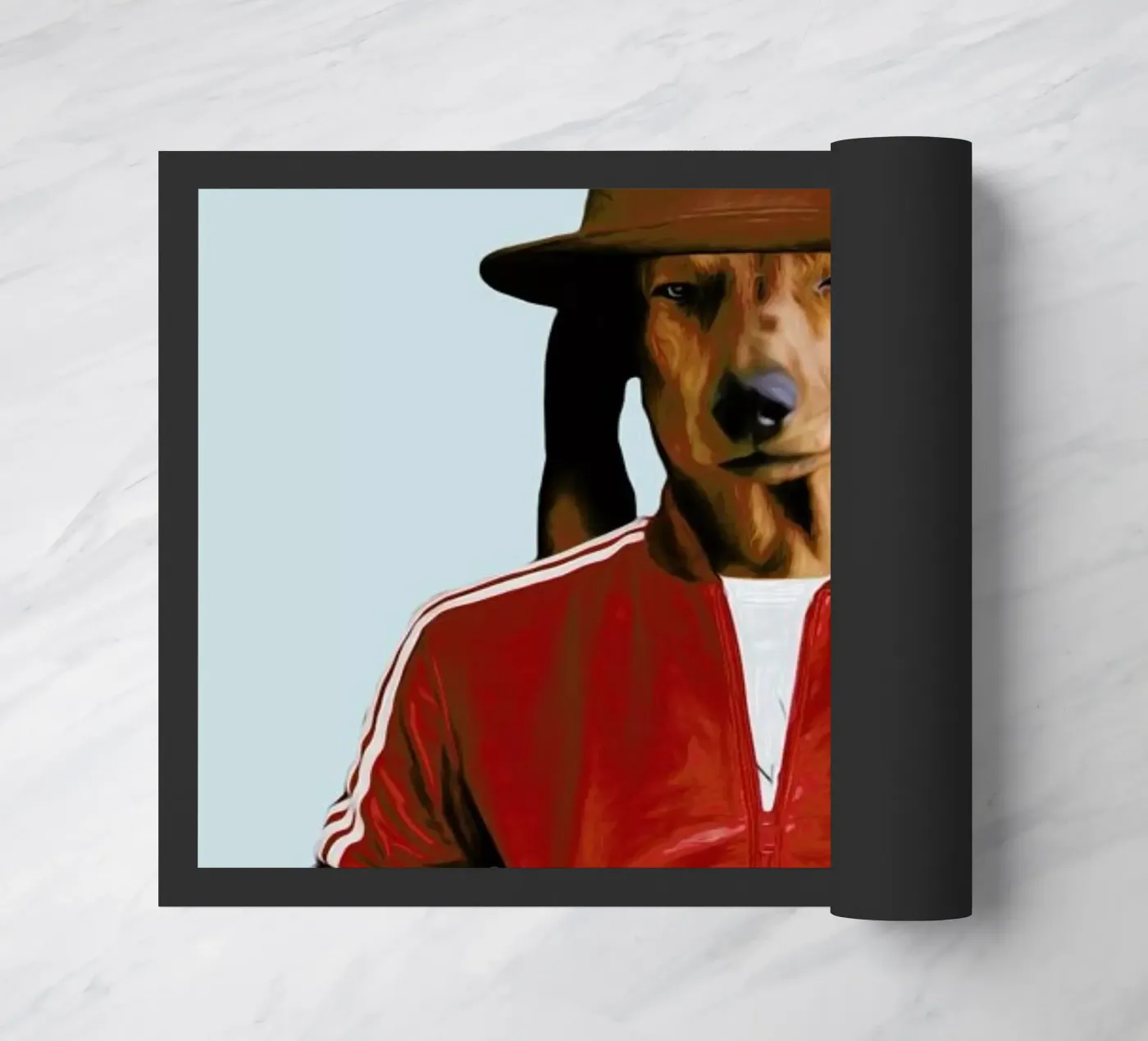 Mr Williams deurmat van Mrs. Pepper's Designs