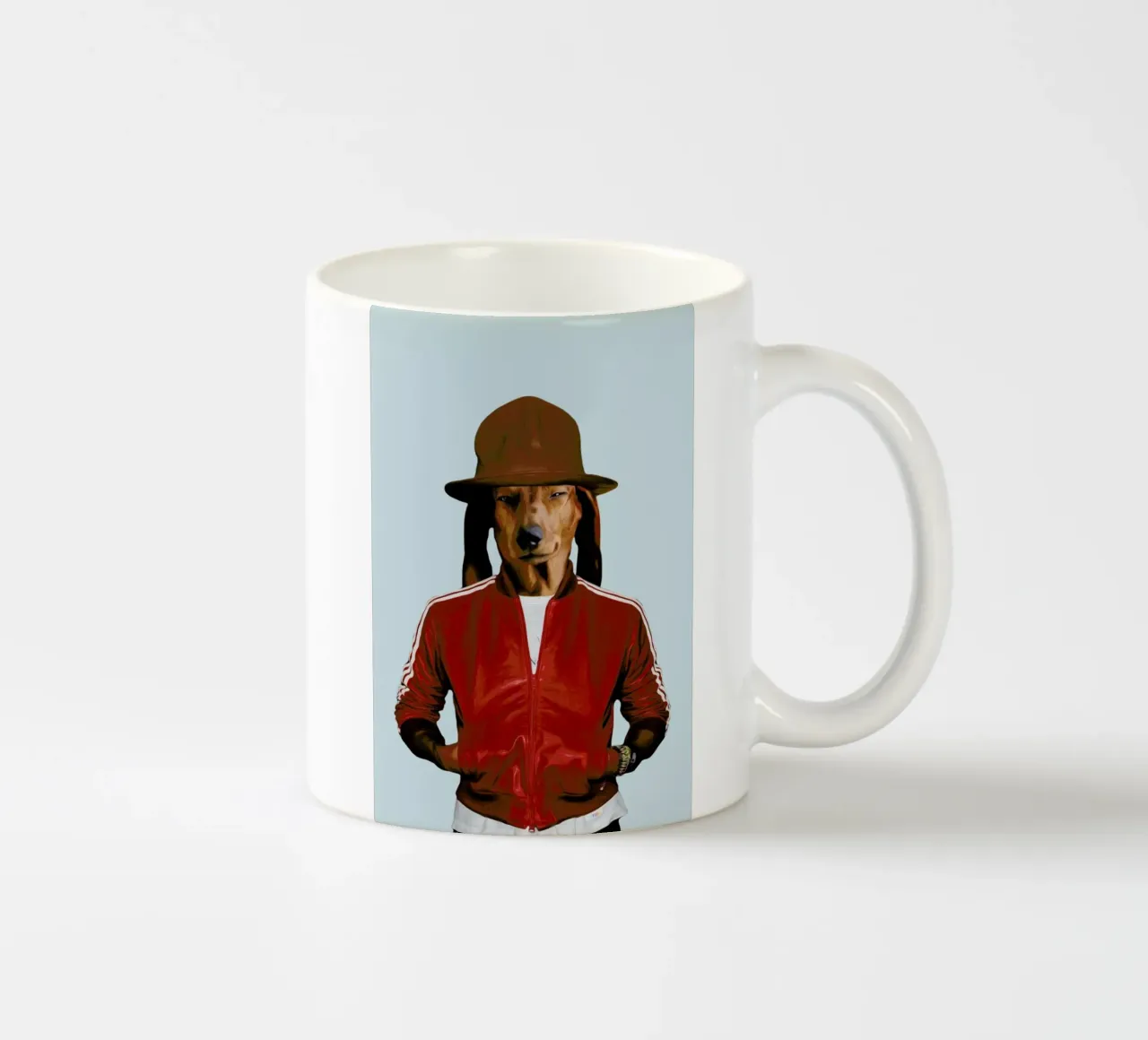 Mr Williams tazza in ceramica da Mrs. Pepper's Designs