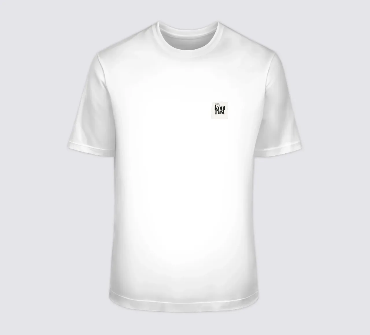 Foglia di ginkgo minimalista t-shirt da Kunst und Kontrast