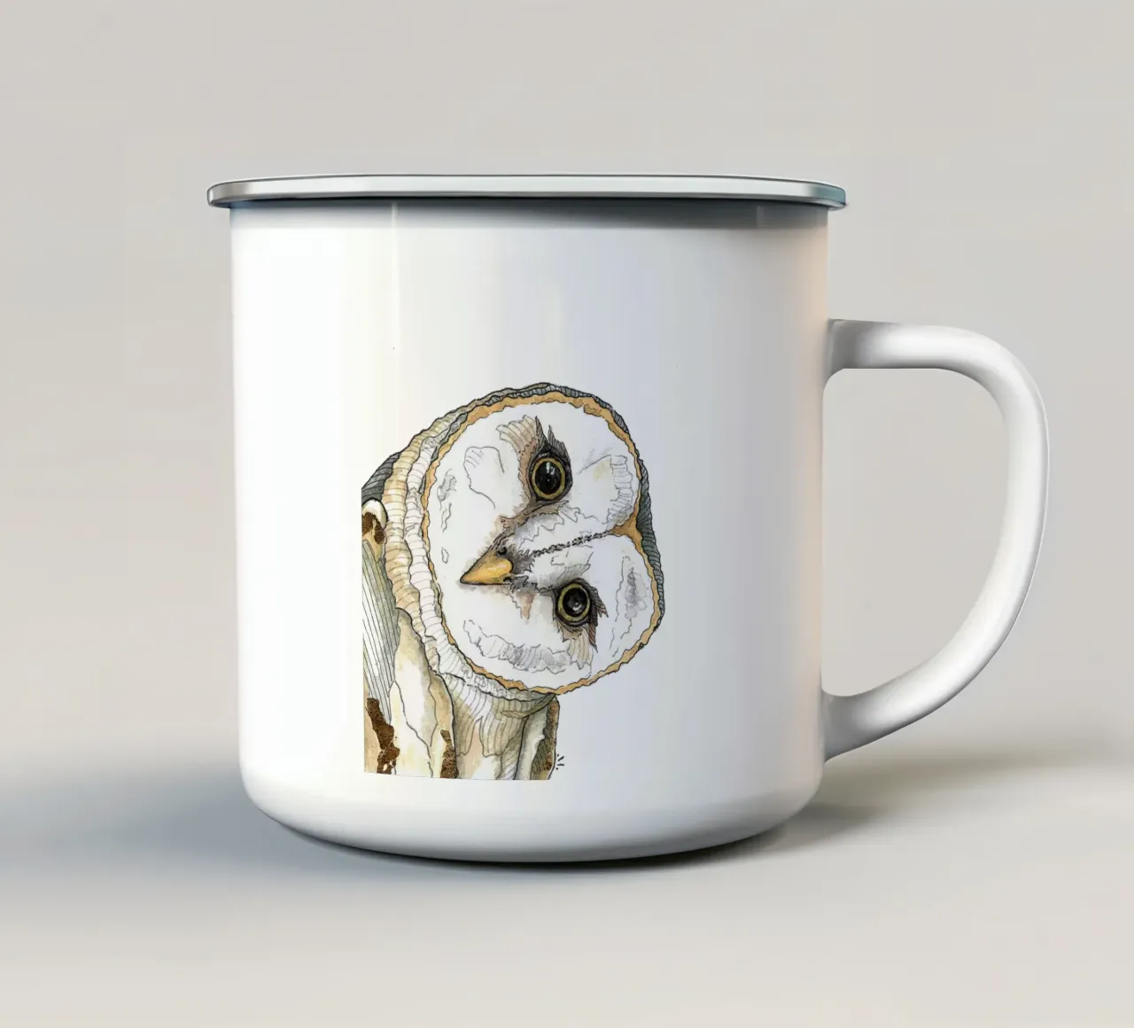 I see you III tazza in smalto da Magpie luck