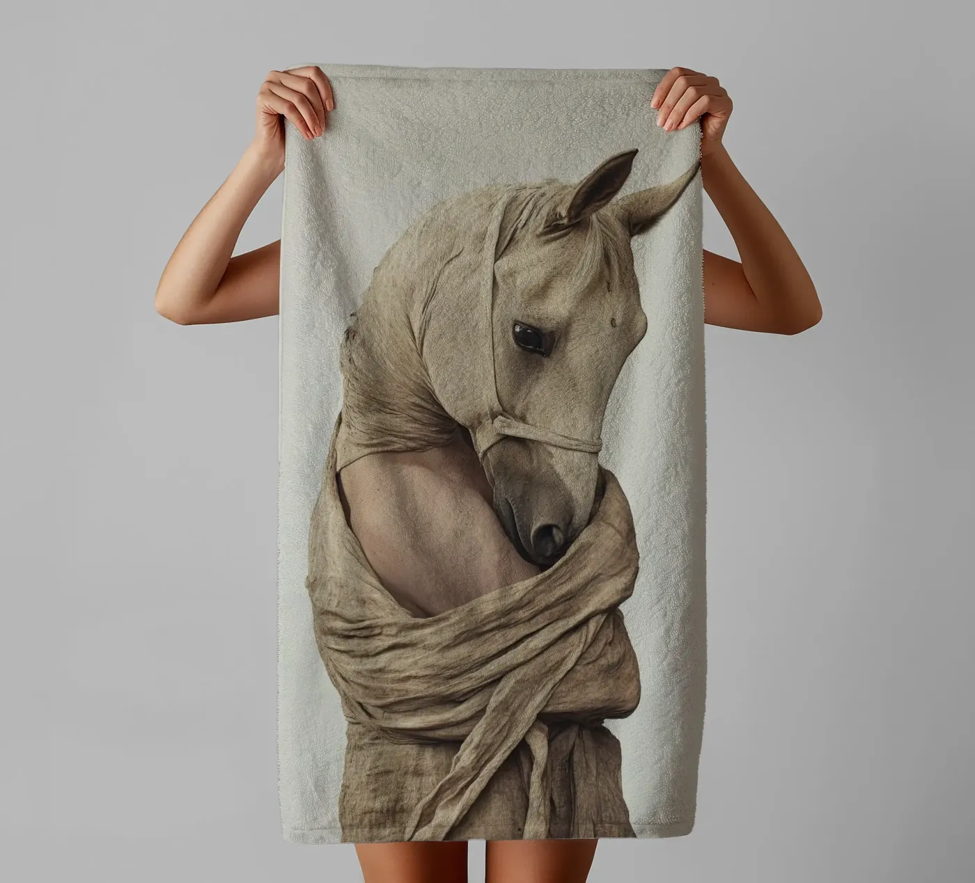 Bond badhanddoek van Art Unleashed