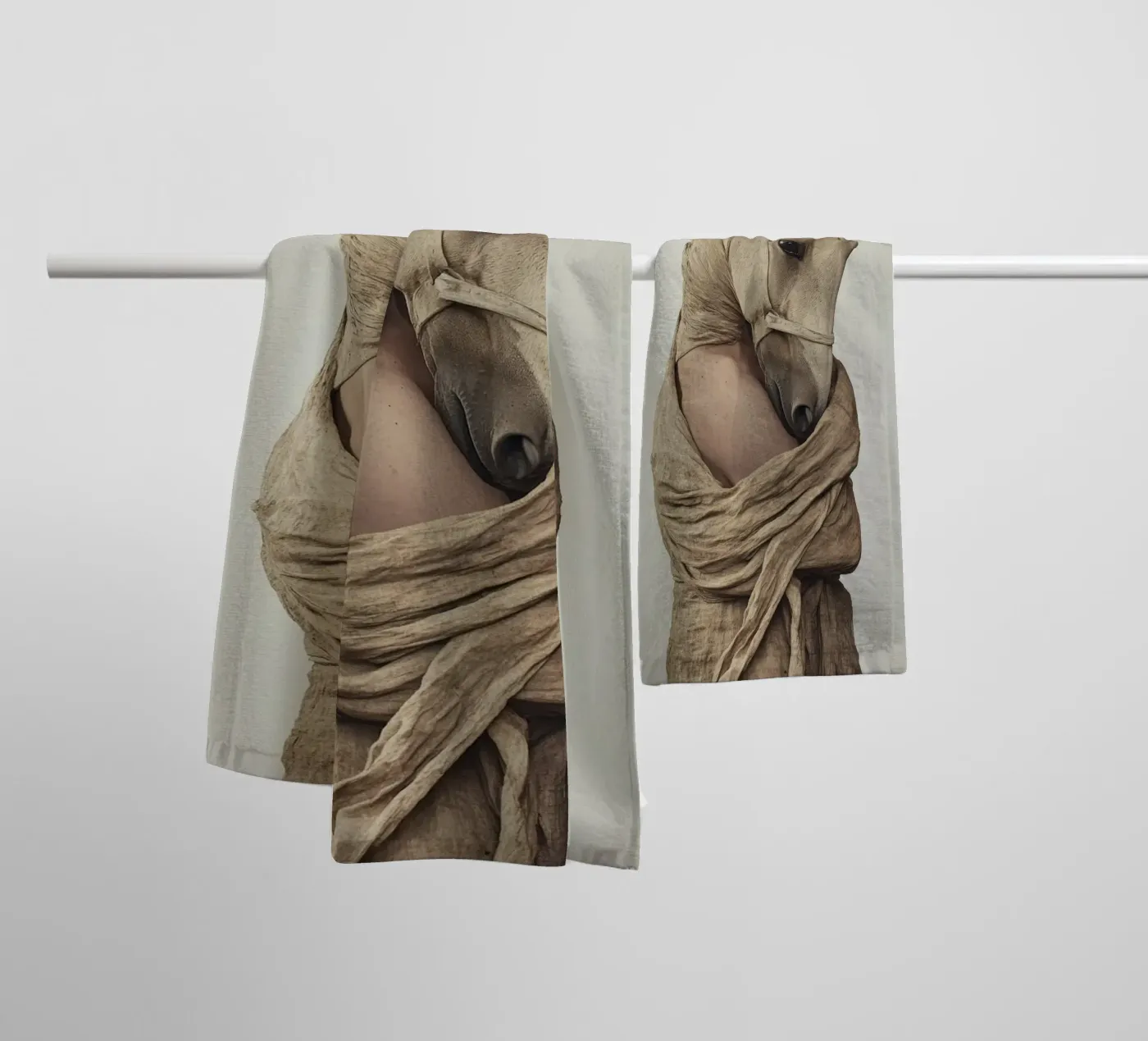 Bond badhanddoek van Art Unleashed