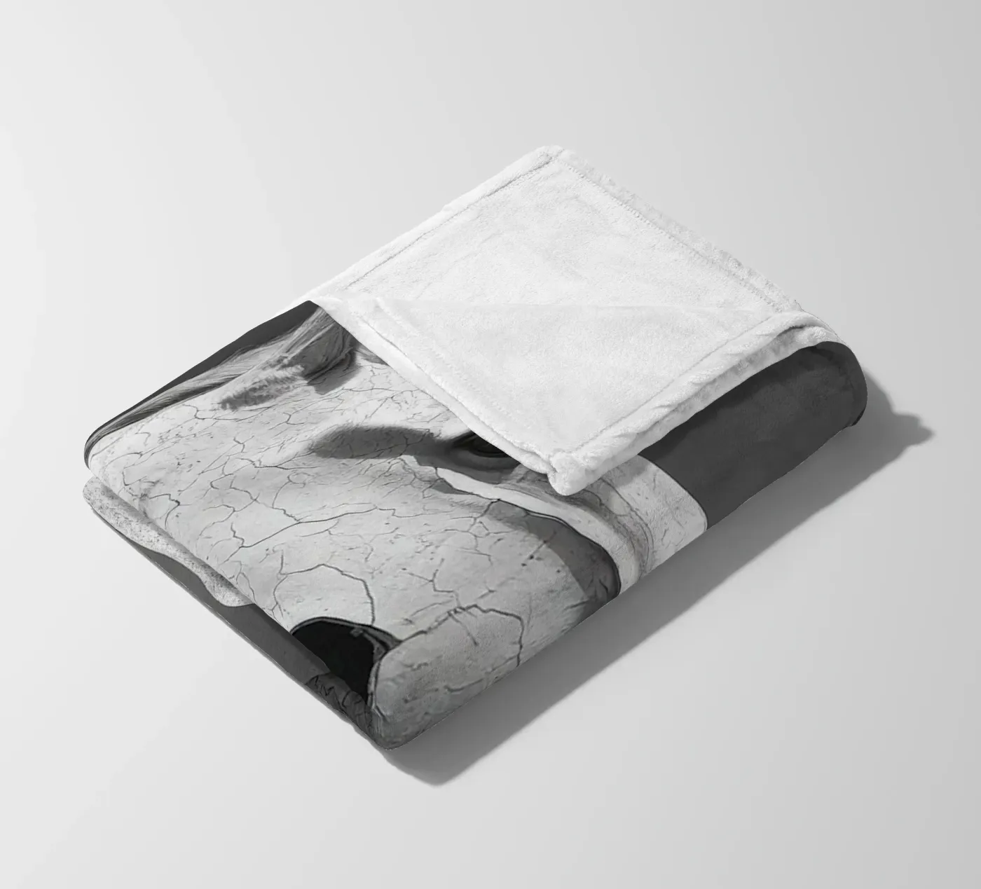 Broken Fleecedecke von Art Unleashed