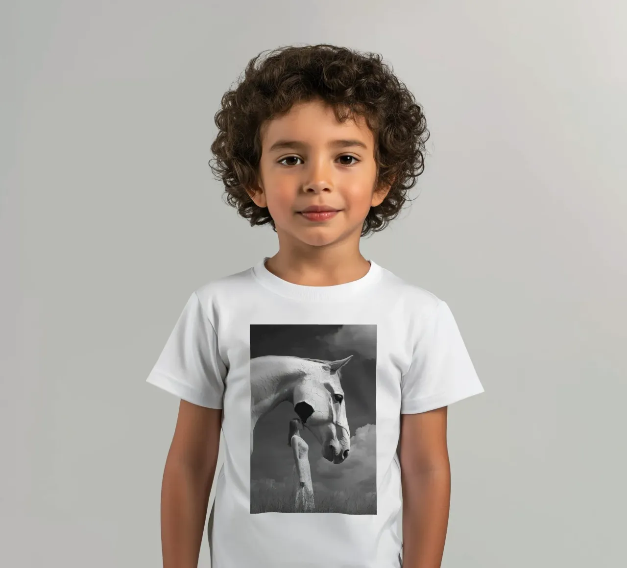 Broken t-shirt bambini da Art Unleashed