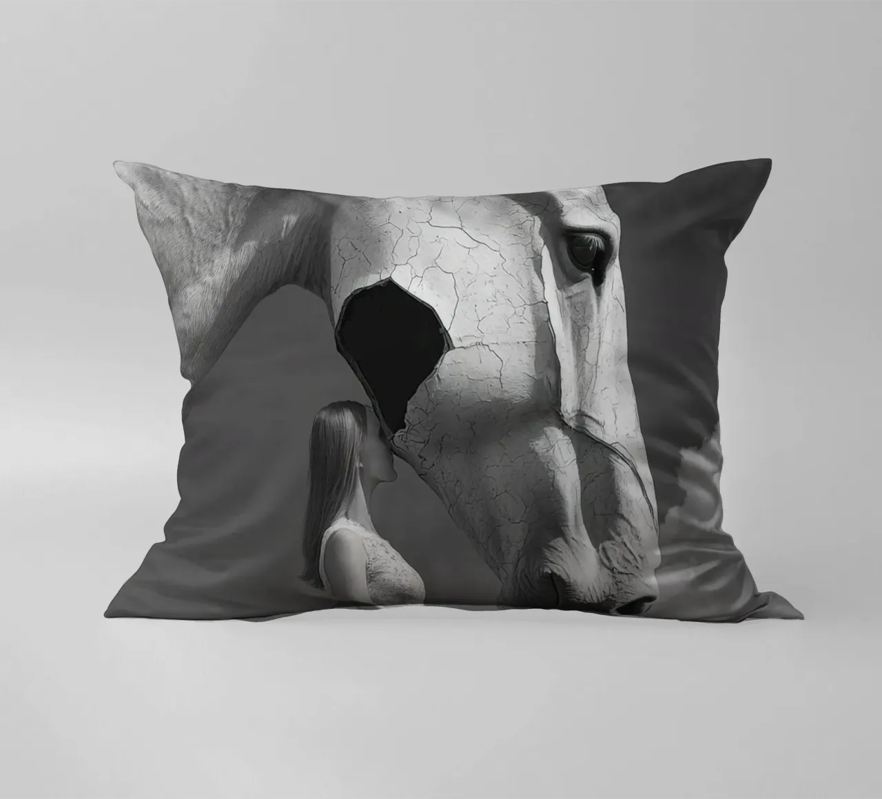 Broken cuscino da Art Unleashed