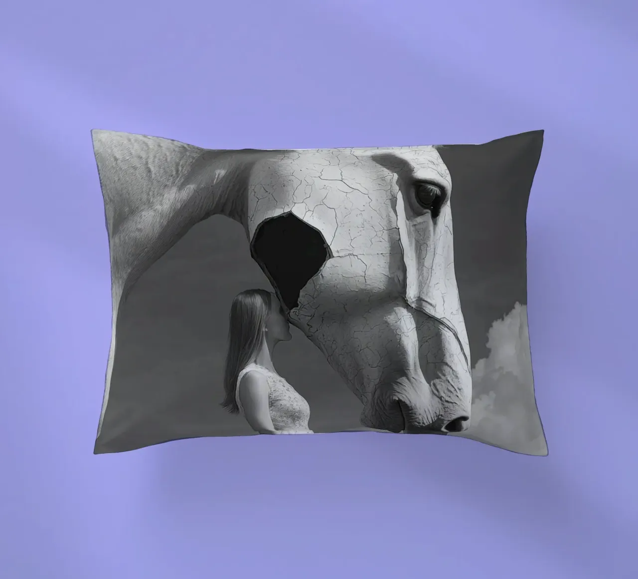 Broken cuscino da Art Unleashed