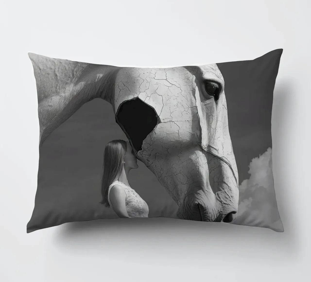 Broken cuscino da Art Unleashed