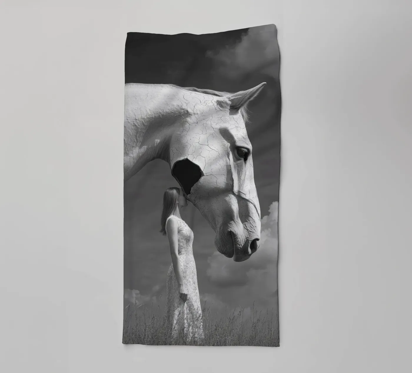 Broken badhanddoek van Art Unleashed