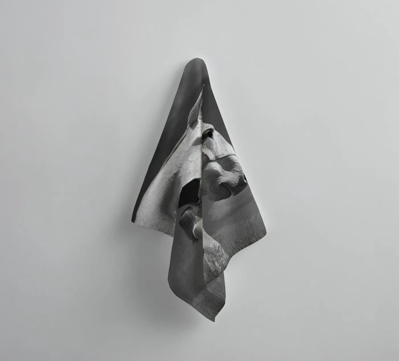 Broken badhanddoek van Art Unleashed