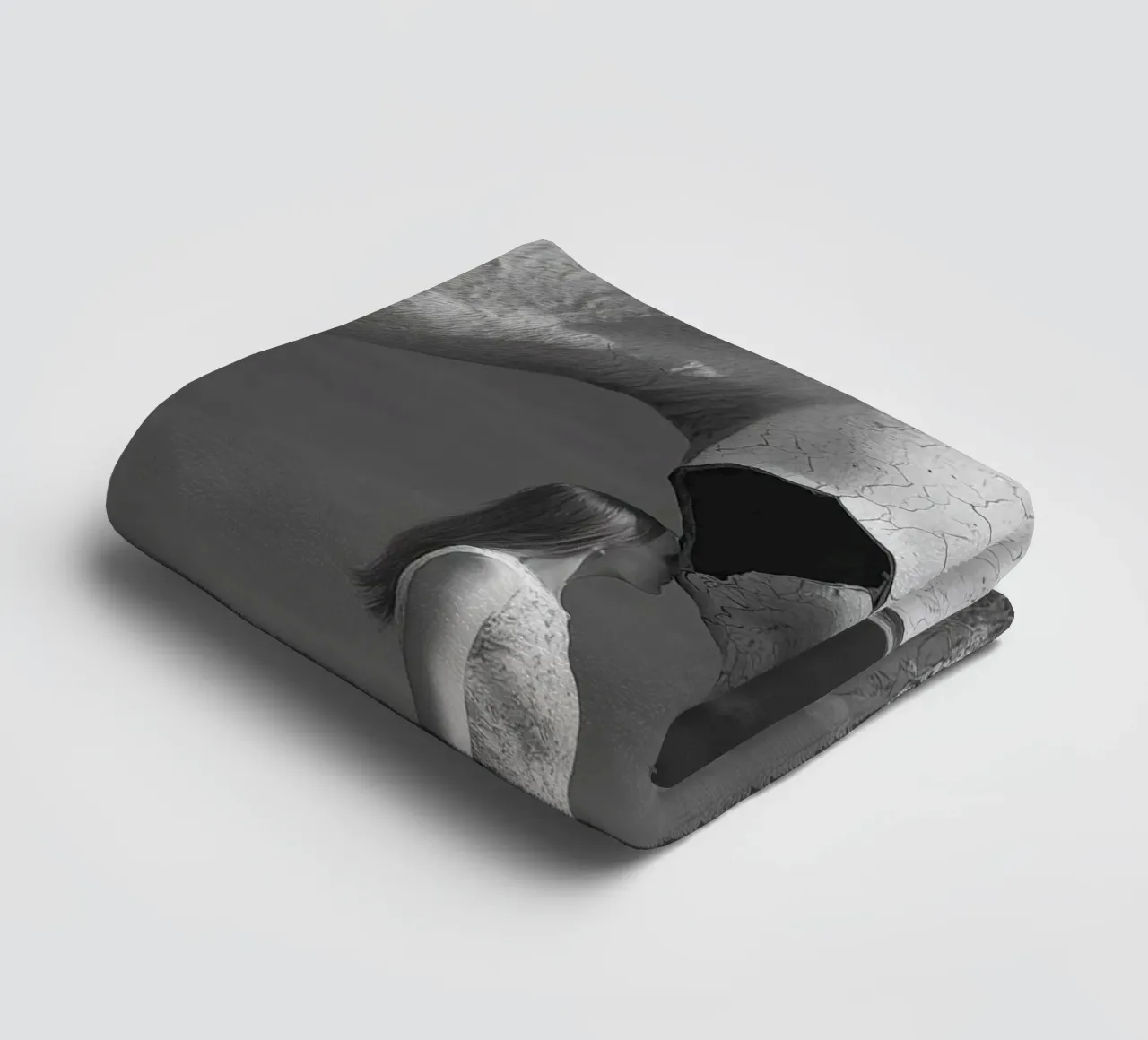 Broken towel by Art Unleashed